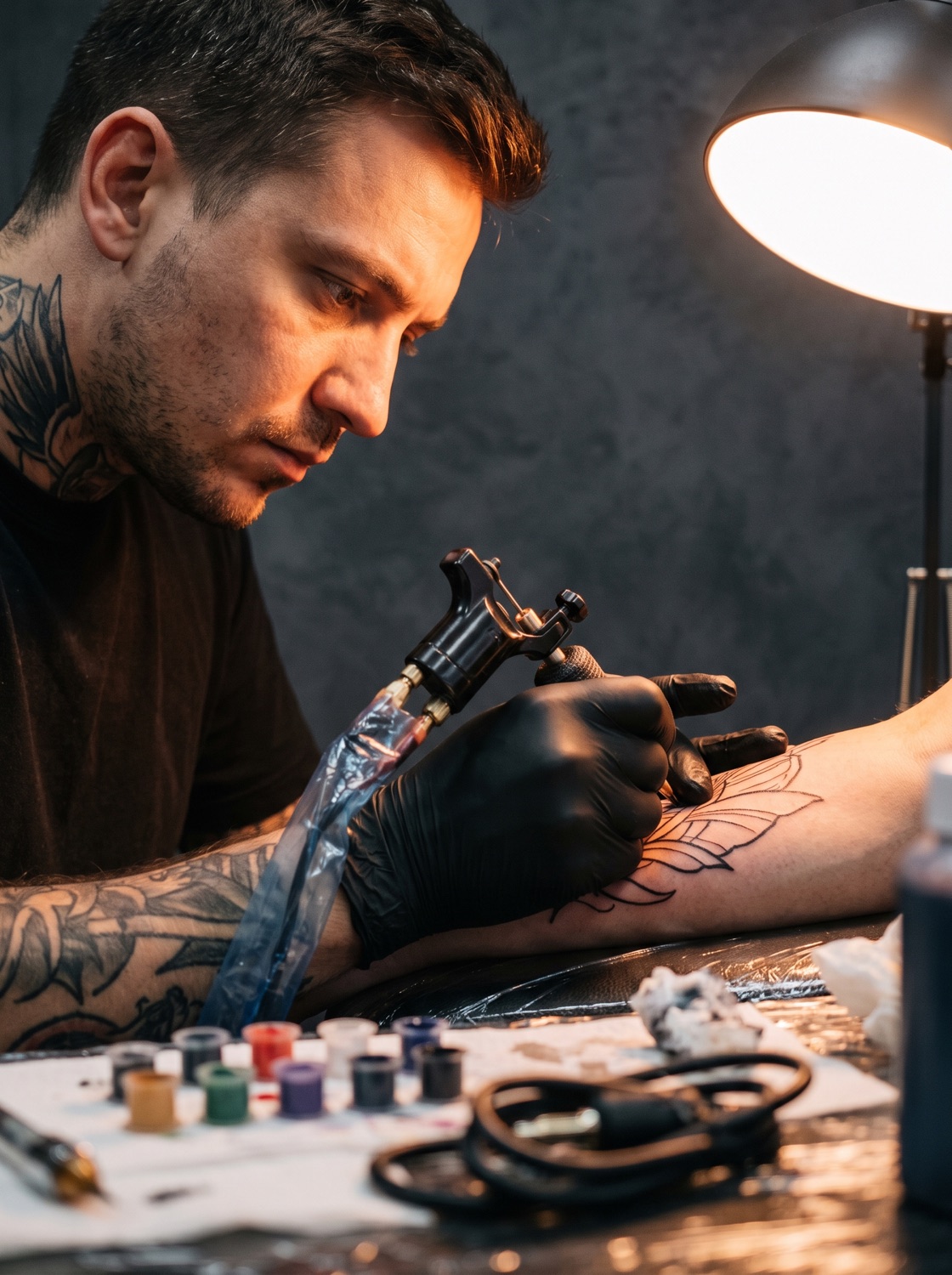 Tattoo work at Rustic Tattoos
