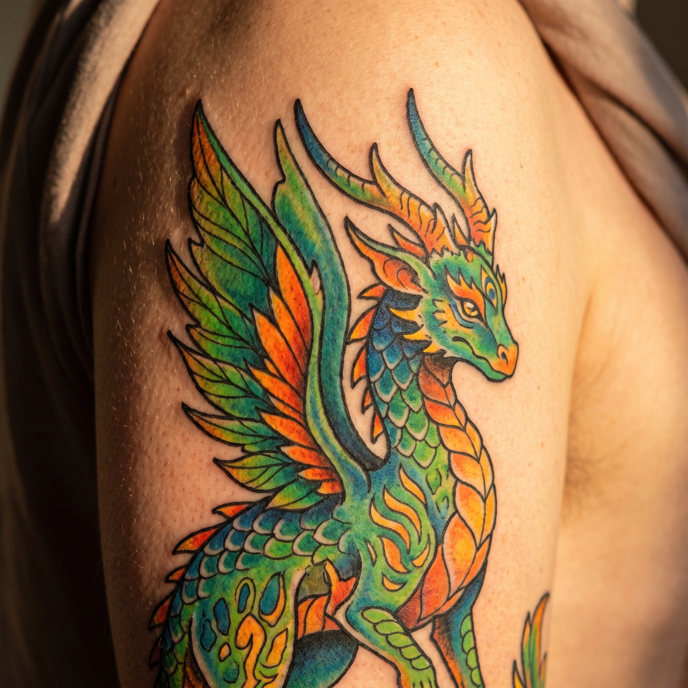 Tattoo work at Rustic Tattoos